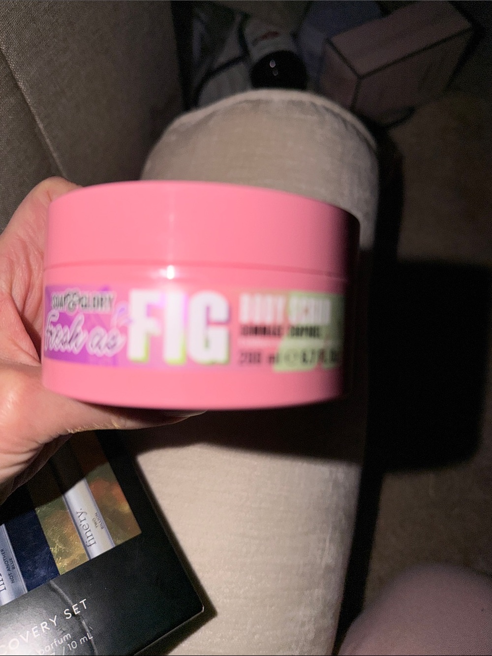 Bath & Body Soap & Glory Pink 'Fresh as Fig' Body Scrub Super Sexy Soft Skin